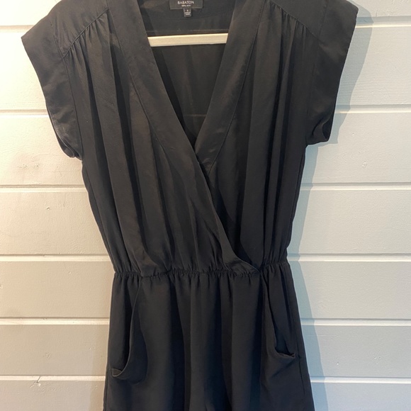 Babaton Silk Short Romper - Picture 2 of 3